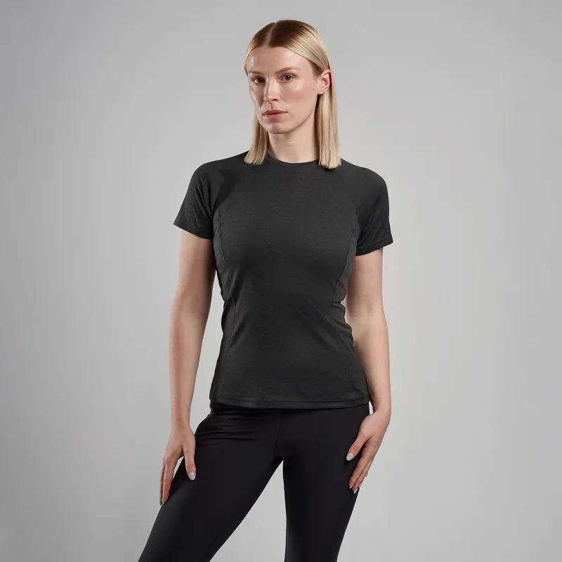 Montane Womens Dart T-Shirt - Black-1