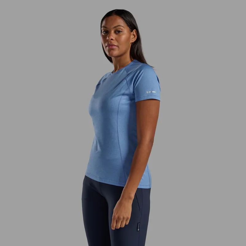 Montane Womens Dart T-Shirt - Cornflower-1