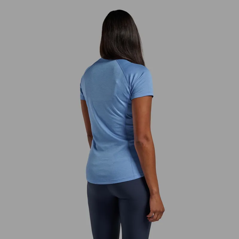 Montane Womens Dart T-Shirt - Cornflower-2