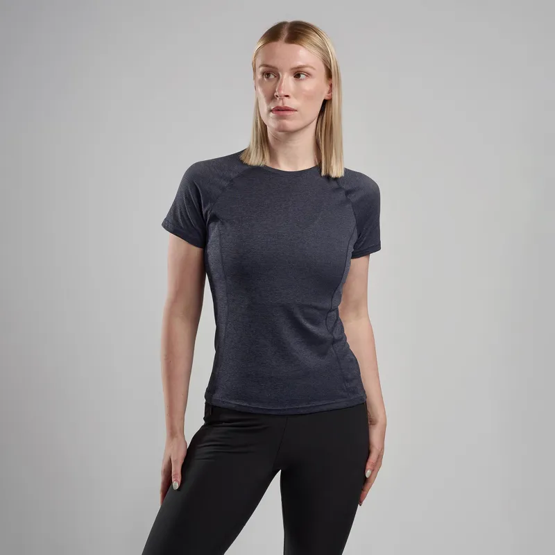 Montane Womens Dart T-Shirt - Eclipse Blue-1
