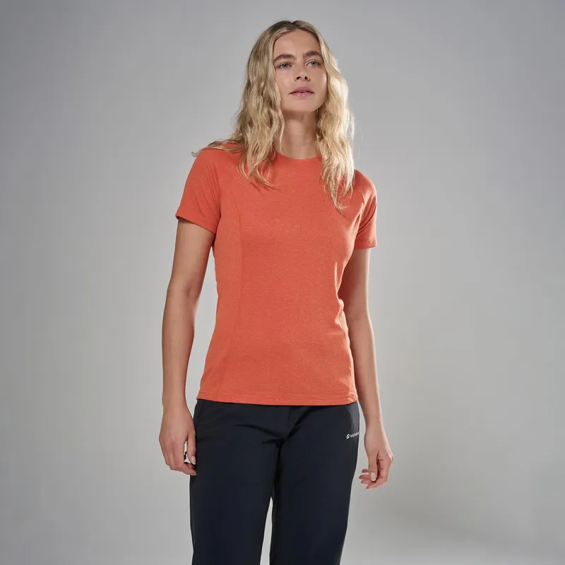 Montane Womens Dart T-Shirt - Lava-1