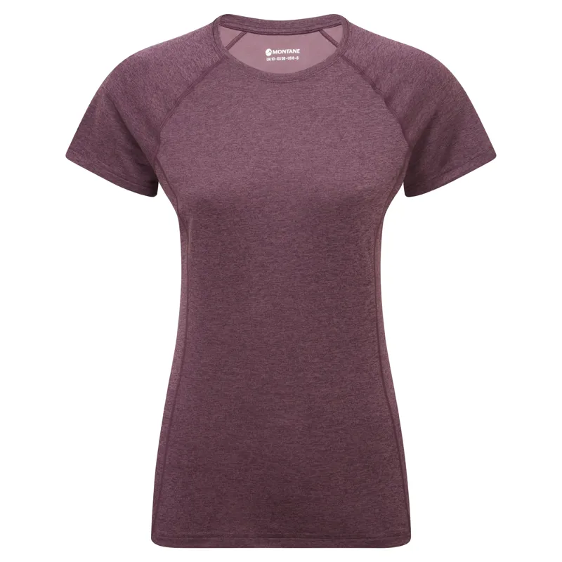 Montane Womens Dart T-Shirt - Mulberry
