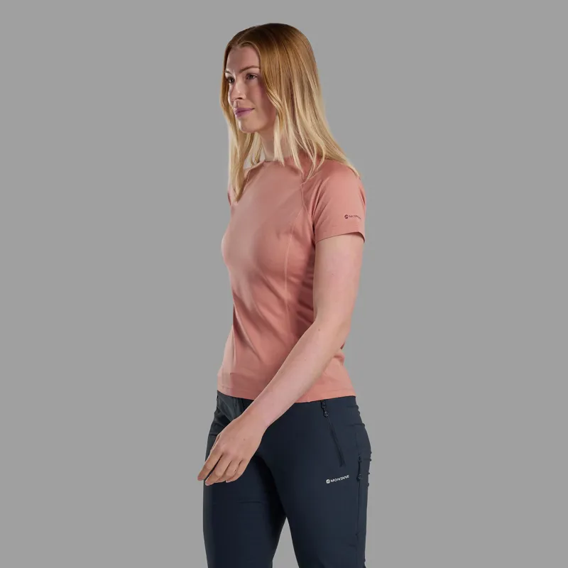 Montane Womens Dart T-Shirt - Pink Clay-2