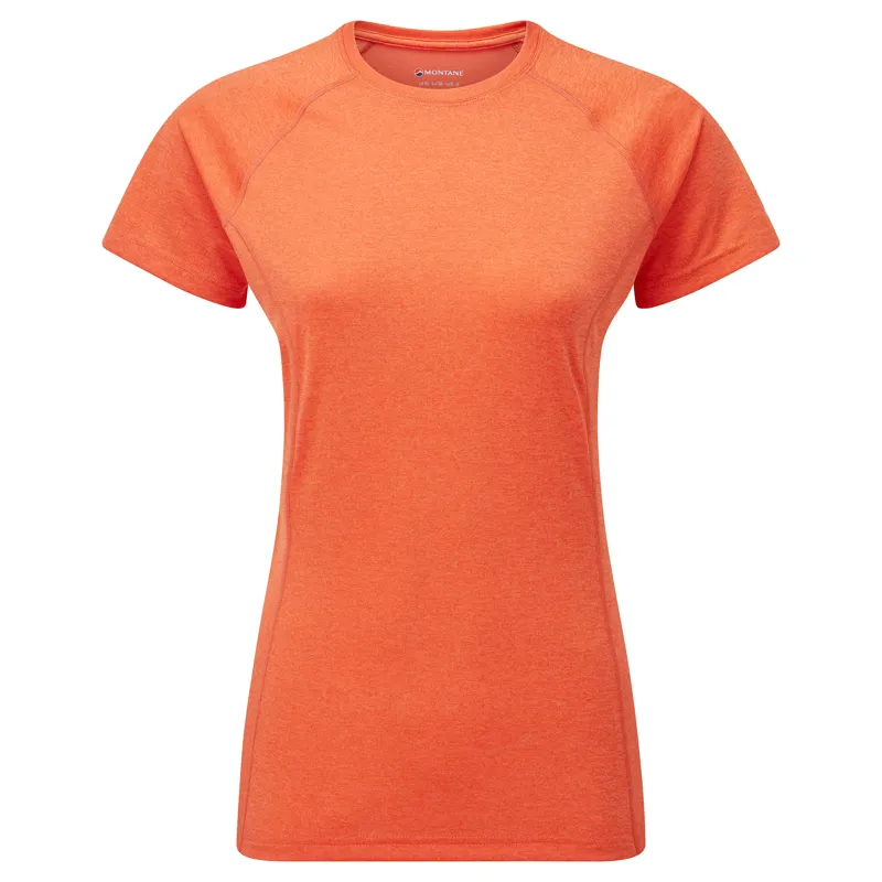 Montane Womens Dart T-Shirt - Tigerlily