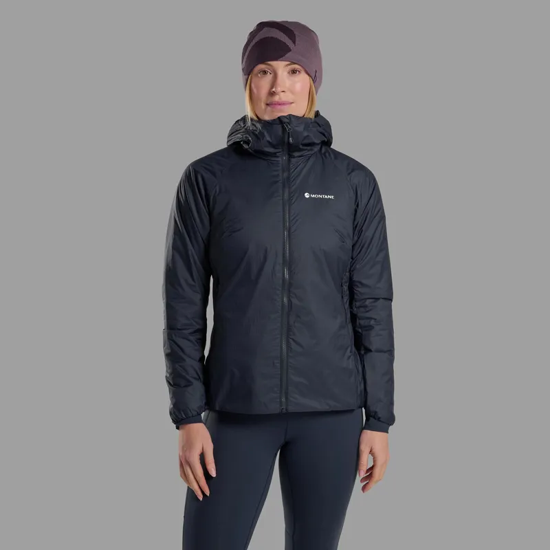 Montane Womens Fortes Lite Hoodie - Eclipse Blue-1