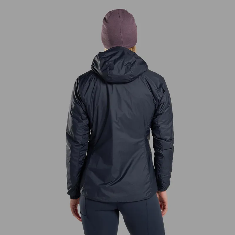 Montane Womens Fortes Lite Hoodie - Eclipse Blue-2