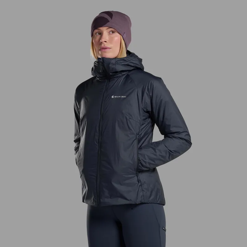 Montane Womens Fortes Lite Hoodie - Eclipse Blue-3