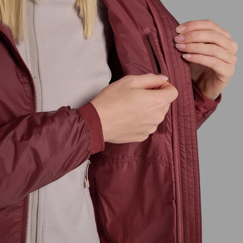 Montane Womens Fortes Lite Hoodie - Sumac-5