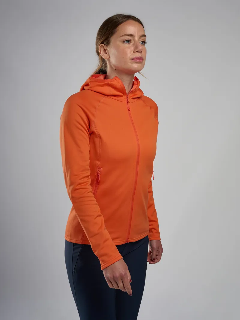 Montane Womens Fury Lite Hoodie - Tigerlily-1