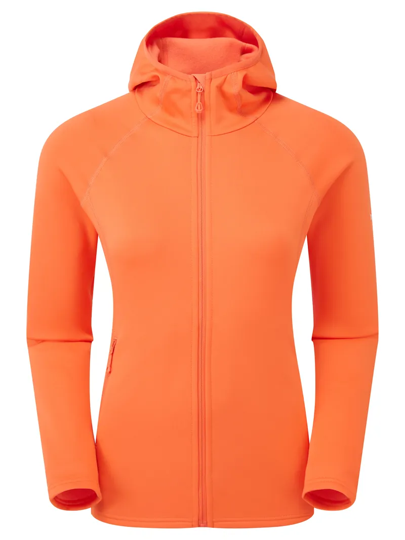 Montane Womens Fury Lite Hoodie - Tigerlily