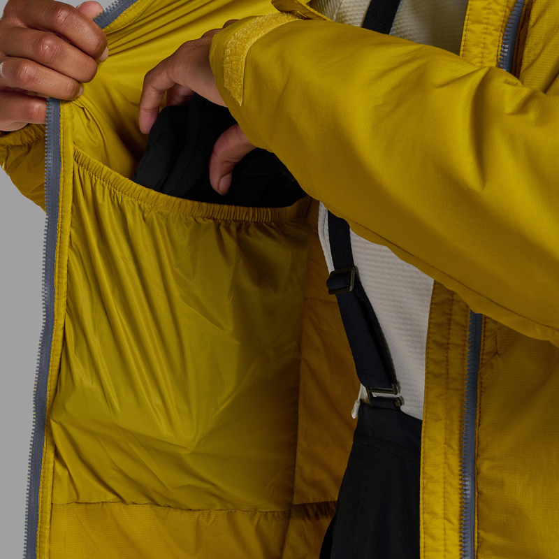 Montane Womens Fortes XT Hoodie - Ginkgo Gold-10