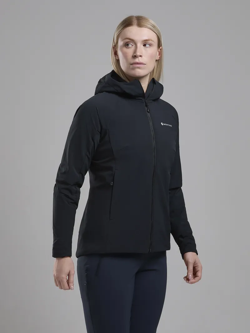 Montane Womens Khamsin Hoodie - Black-1
