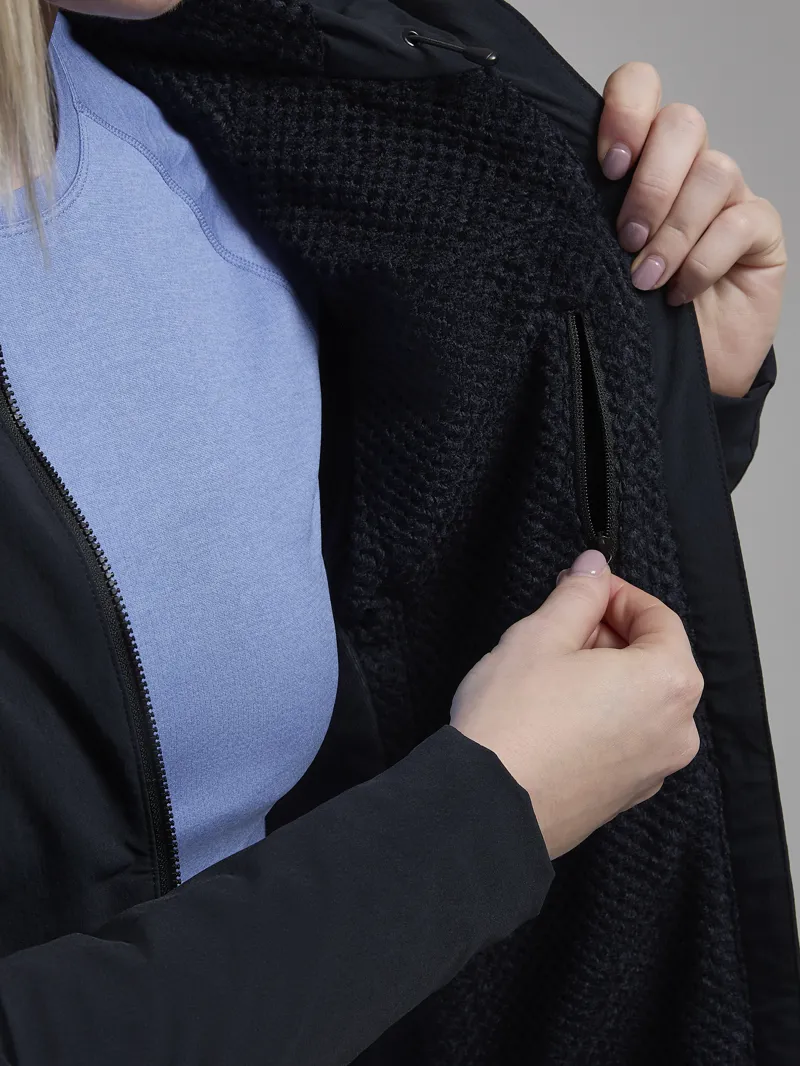 Montane Womens Khamsin Hoodie - Black-5