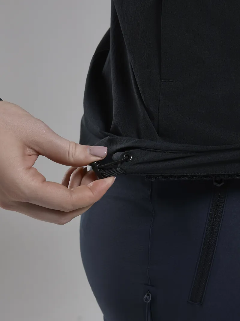 Montane Womens Khamsin Hoodie - Black-7