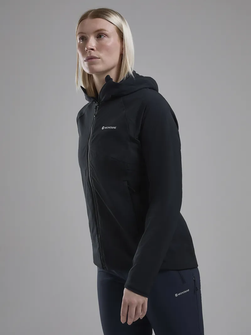 Montane Womens Khamsin Hoodie - Black-4