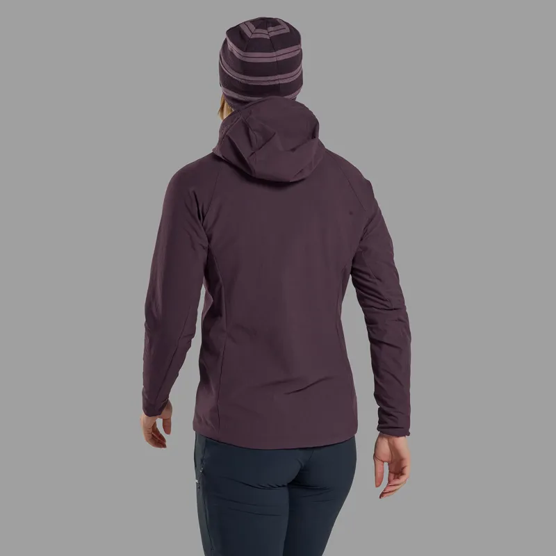 Montane Womens Khamsin Hoodie - Mulberry-3