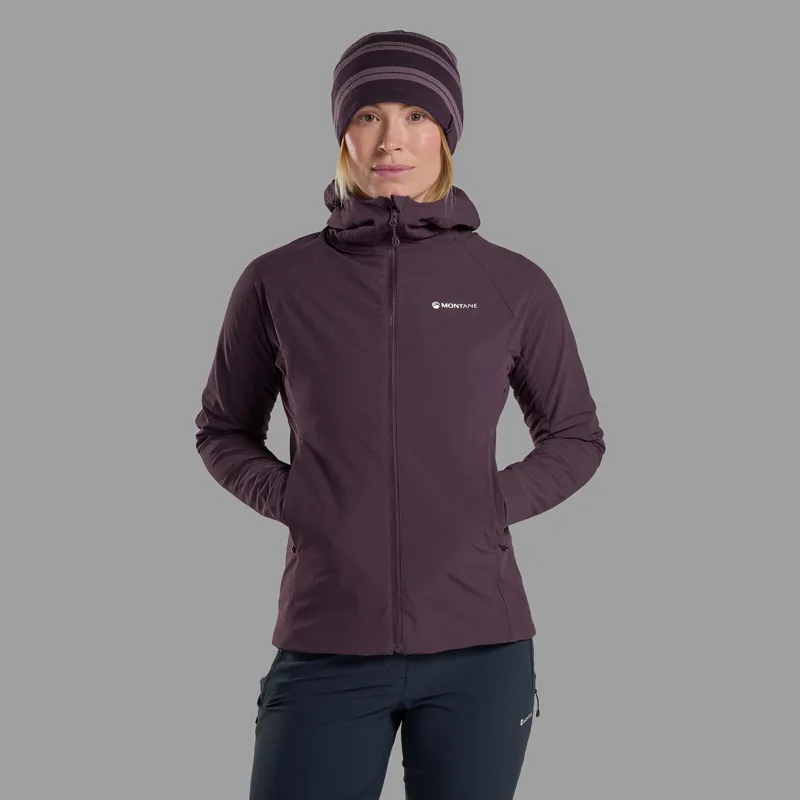 Montane Womens Khamsin Hoodie - Mulberry-2