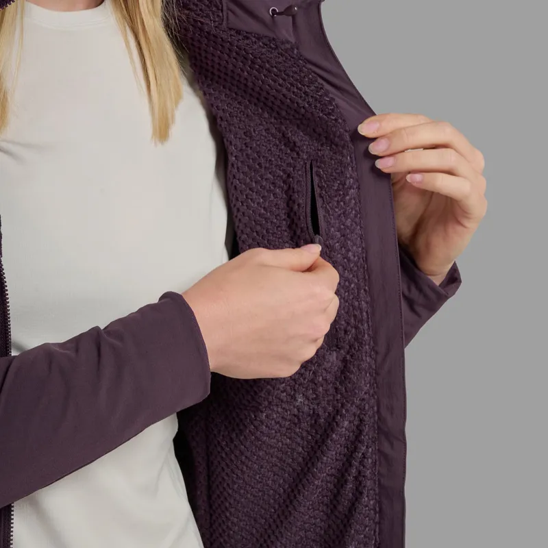 Montane Womens Khamsin Hoodie - Mulberry-7