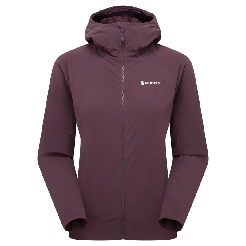 Montane Womens Khamsin Hoodie - Mulberry