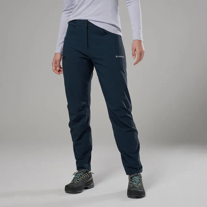 Montane Womens Mossa Trousers - Eclipse Blue-1