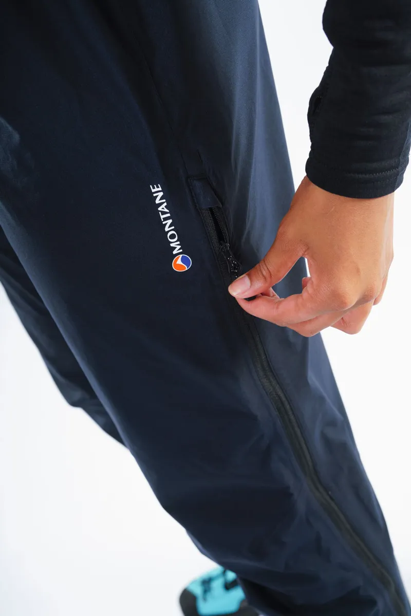 Montane Womens Pac Plus Overtrousers  - Short Leg - Black-6