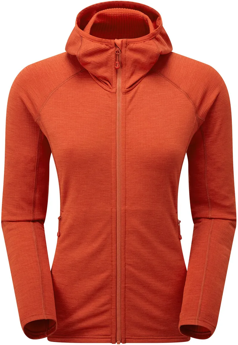 Montane Womens Protium Hoodie - Saffron Red