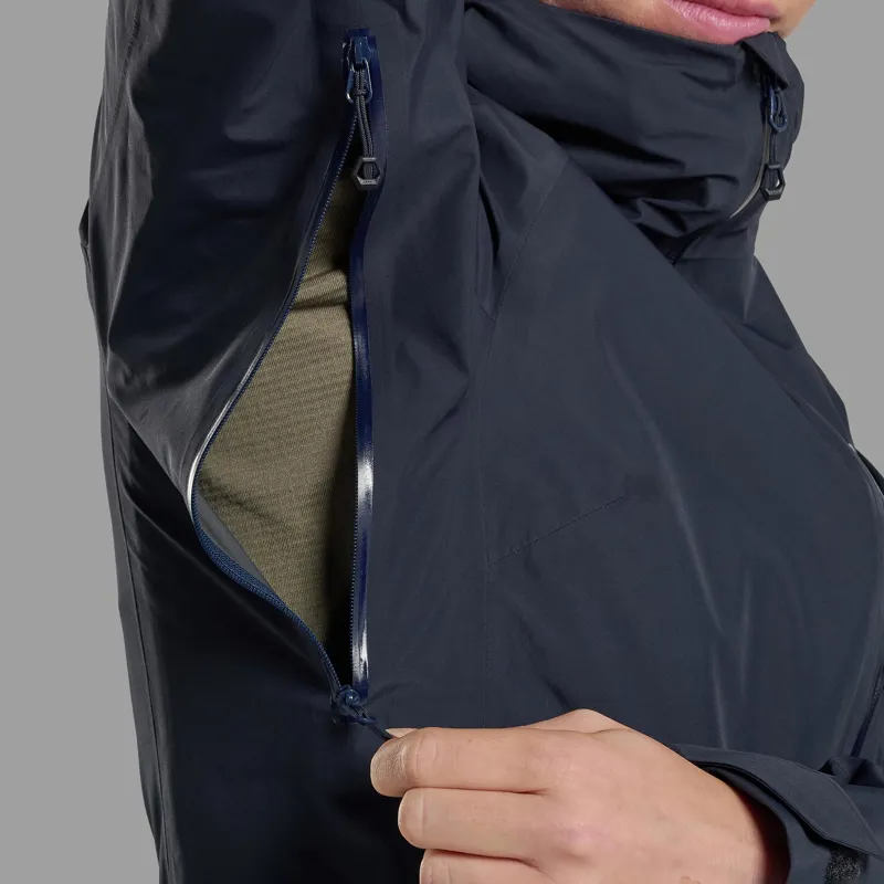 Montane Womens Phase Lite Jacket - Eclipse Blue-6