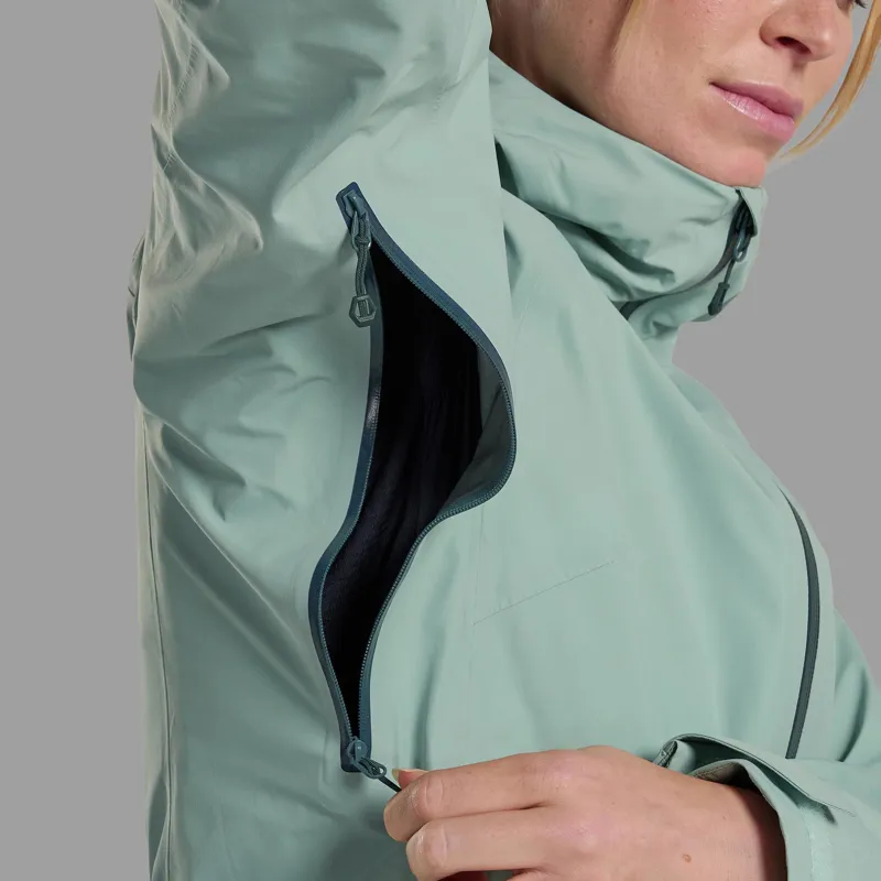 Montane Womens Phase Lite Jacket - Sea Mist-5