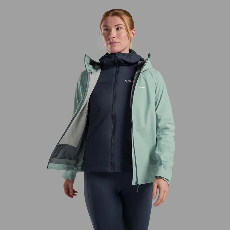 Montane Womens Phase Lite Jacket - Sea Mist-6