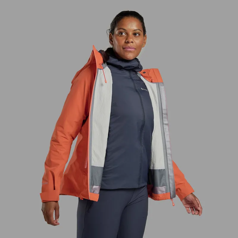 Montane Womens Phase Lite Jacket - Tigerlily-7