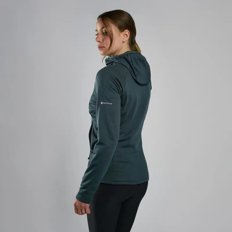 Montane Womens Protium Hoodie - Deep Forest-3