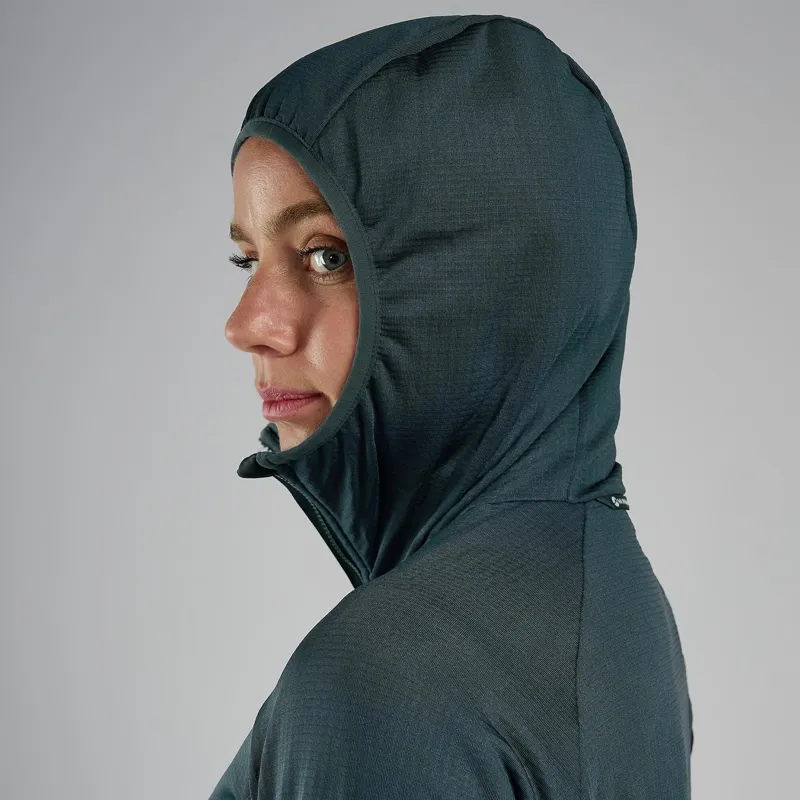 Montane Womens Protium Hoodie - Deep Forest-4