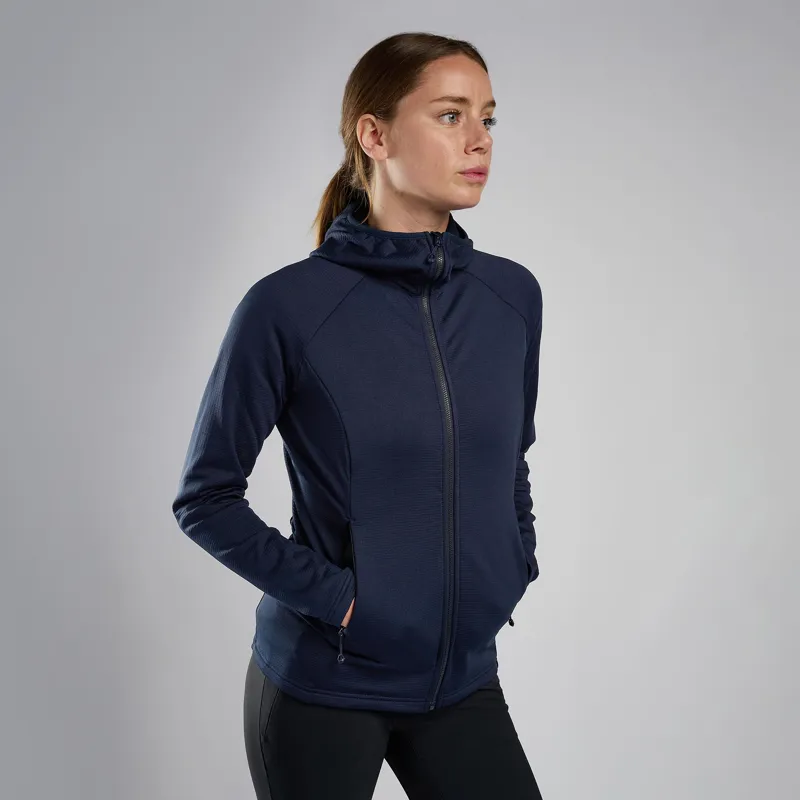 Montane Womens Protium Hoodie - Eclipse Blue-2