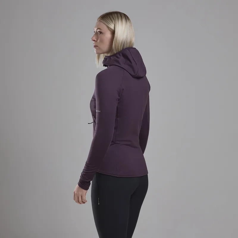 Montane Womens Protium Hoodie - Mulberry-2
