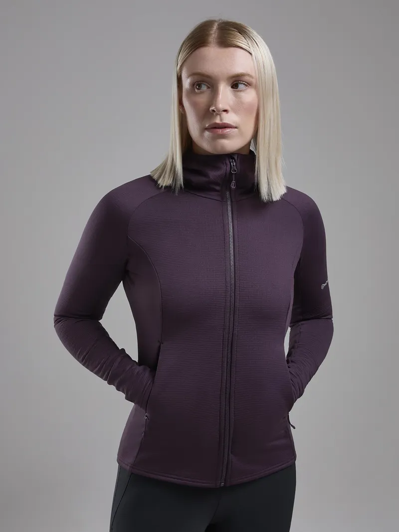 Montane Womens Protium Hoodie - Mulberry-2