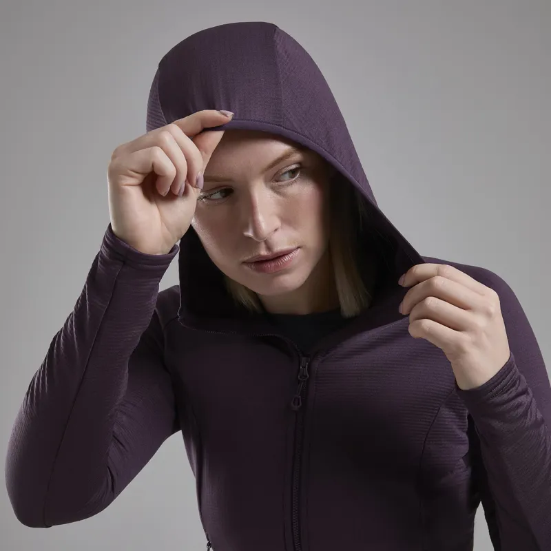 Montane Womens Protium Hoodie - Mulberry-4