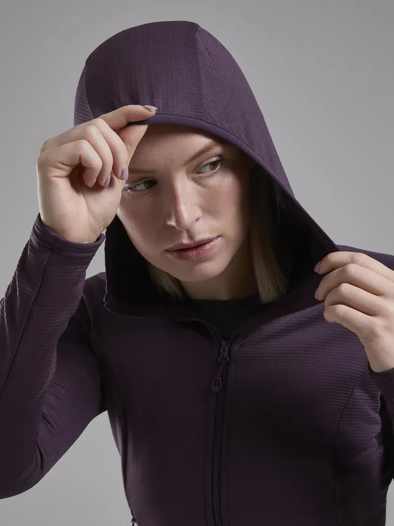 Montane Womens Protium Hoodie - Mulberry-3
