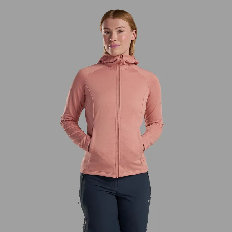 Montane Womens Protium Hoodie - Pink Clay-1