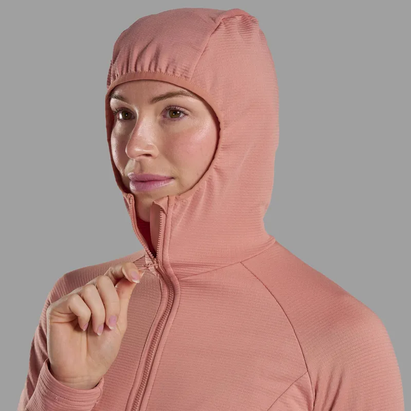 Montane Womens Protium Hoodie - Pink Clay-4