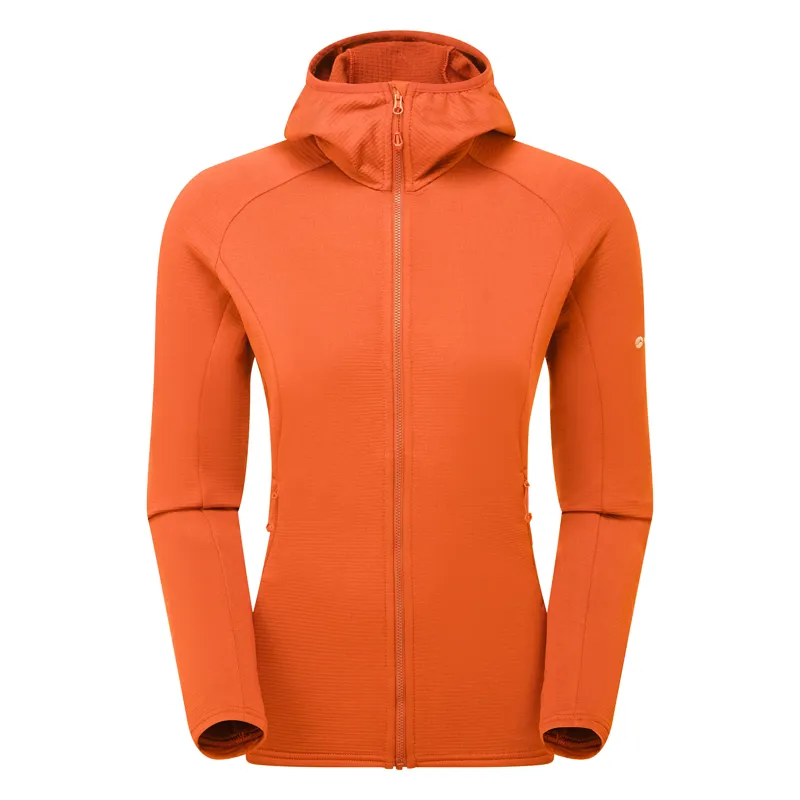 Montane Womens Protium Hoodie - Tigerlily