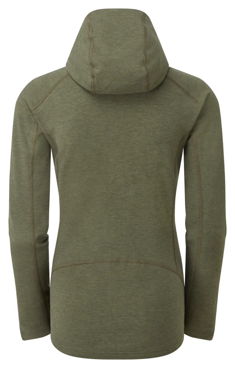 Montane Womens Spinon Hoodie - Kelp Green-1