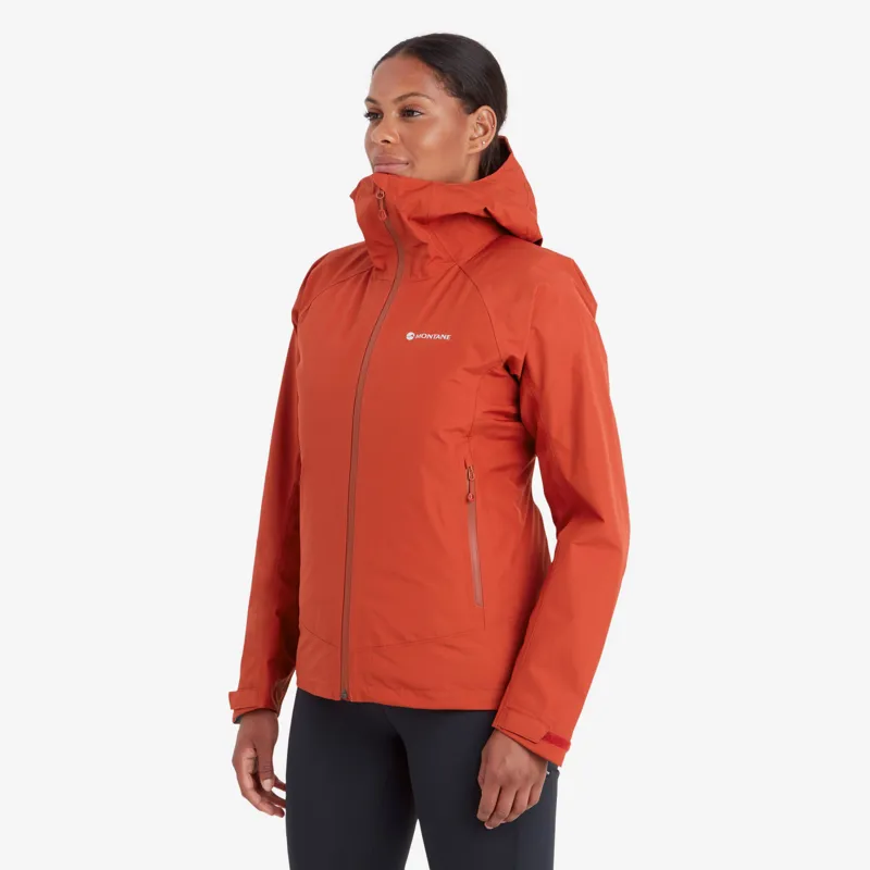 Montane Womens Spirit Jacket - Saffron Red-3