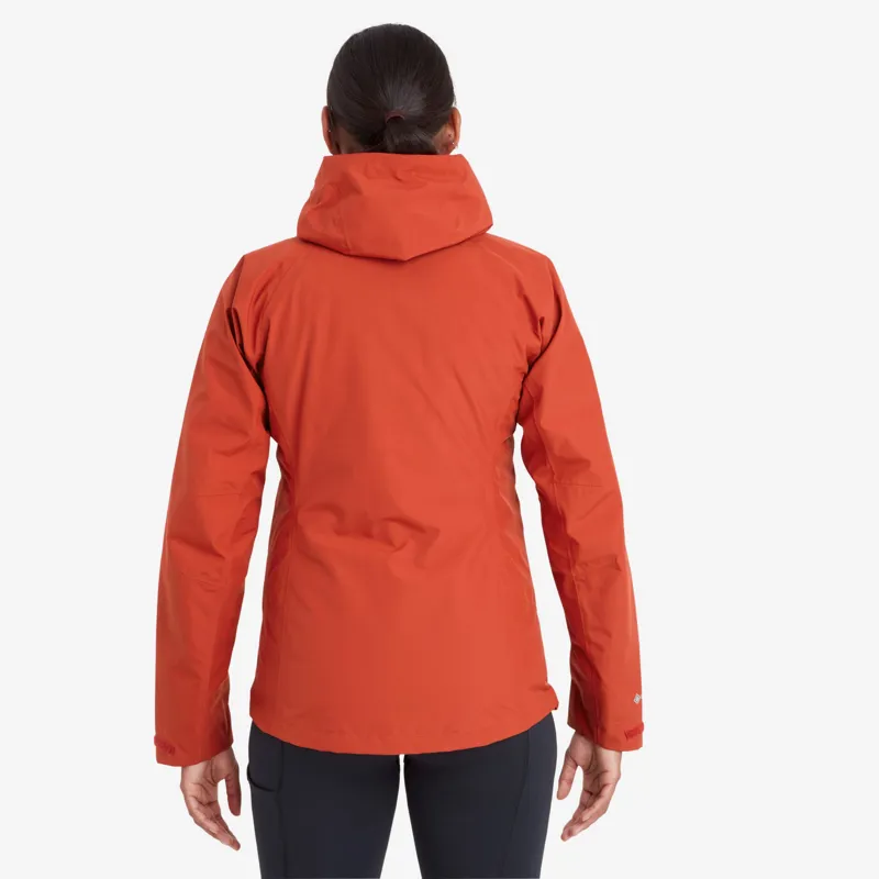 Montane Womens Spirit Jacket - Saffron Red-4