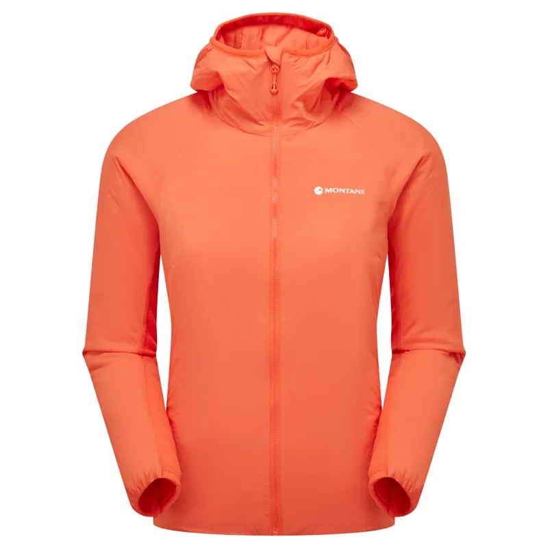 Montane Womens Sirocco Hoodie - Tigerlily