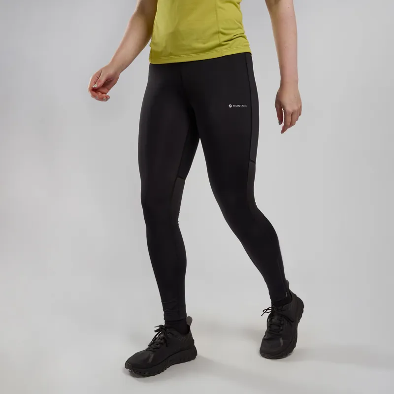Montane Womens Slipstream Trail Tights - Black-2