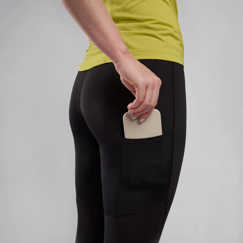 Montane Womens Slipstream Trail Tights - Black-4