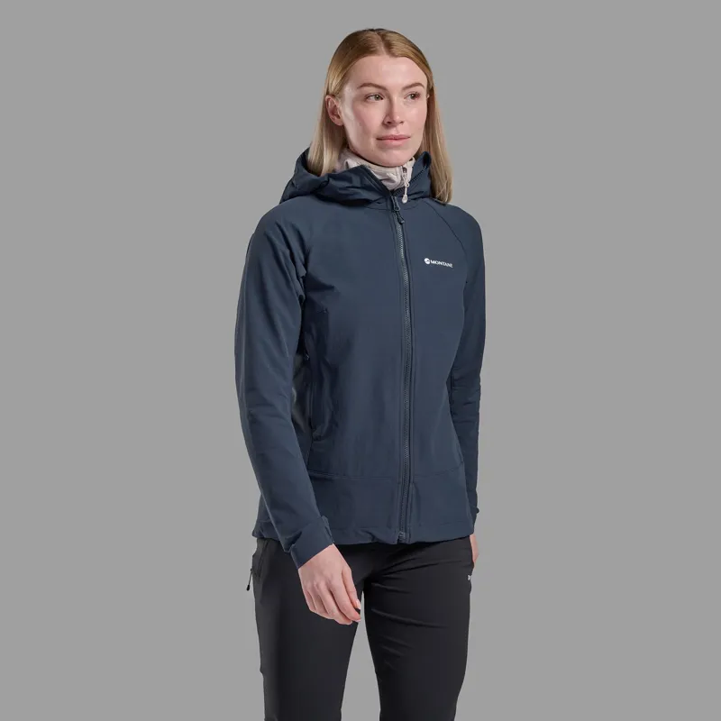 Montane Womens Tenacity Hoodie - Eclipse Blue-1