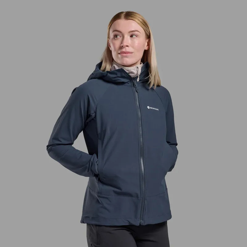 Montane Womens Tenacity Hoodie - Eclipse Blue-3