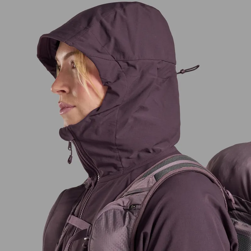 Montane Womens Tenacity Hoodie - Mulberry-4