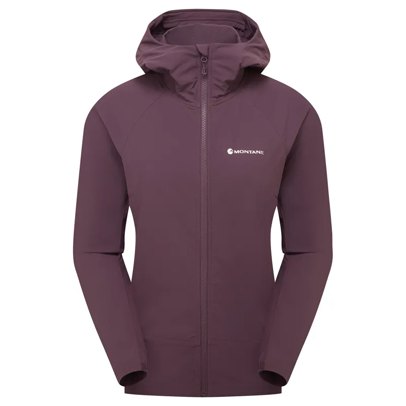 Montane Womens Tenacity Hoodie - Mulberry